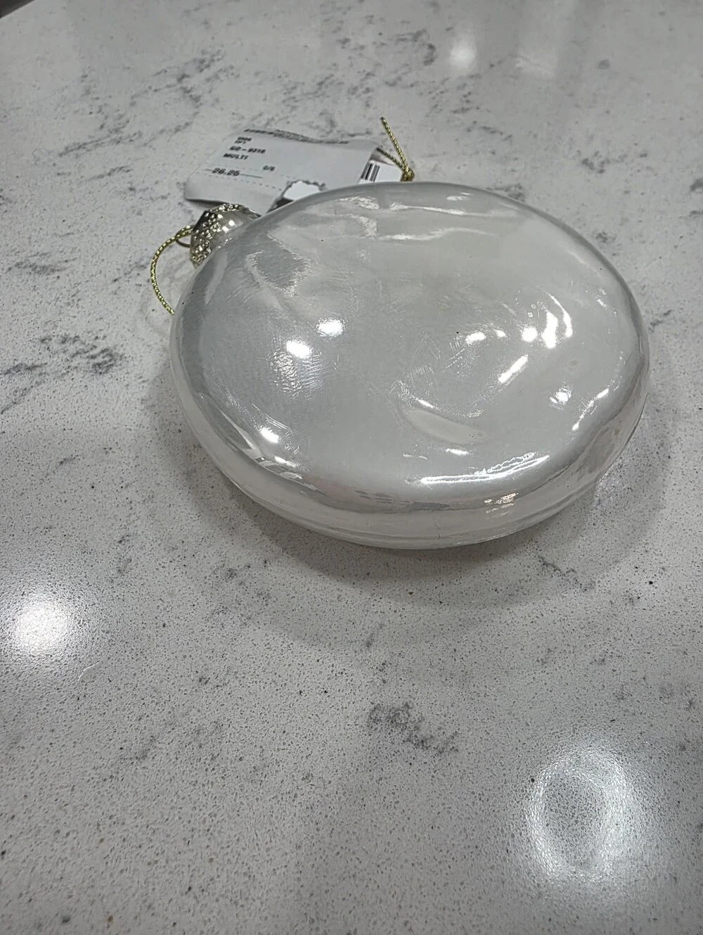Christmas glass Ornament 
